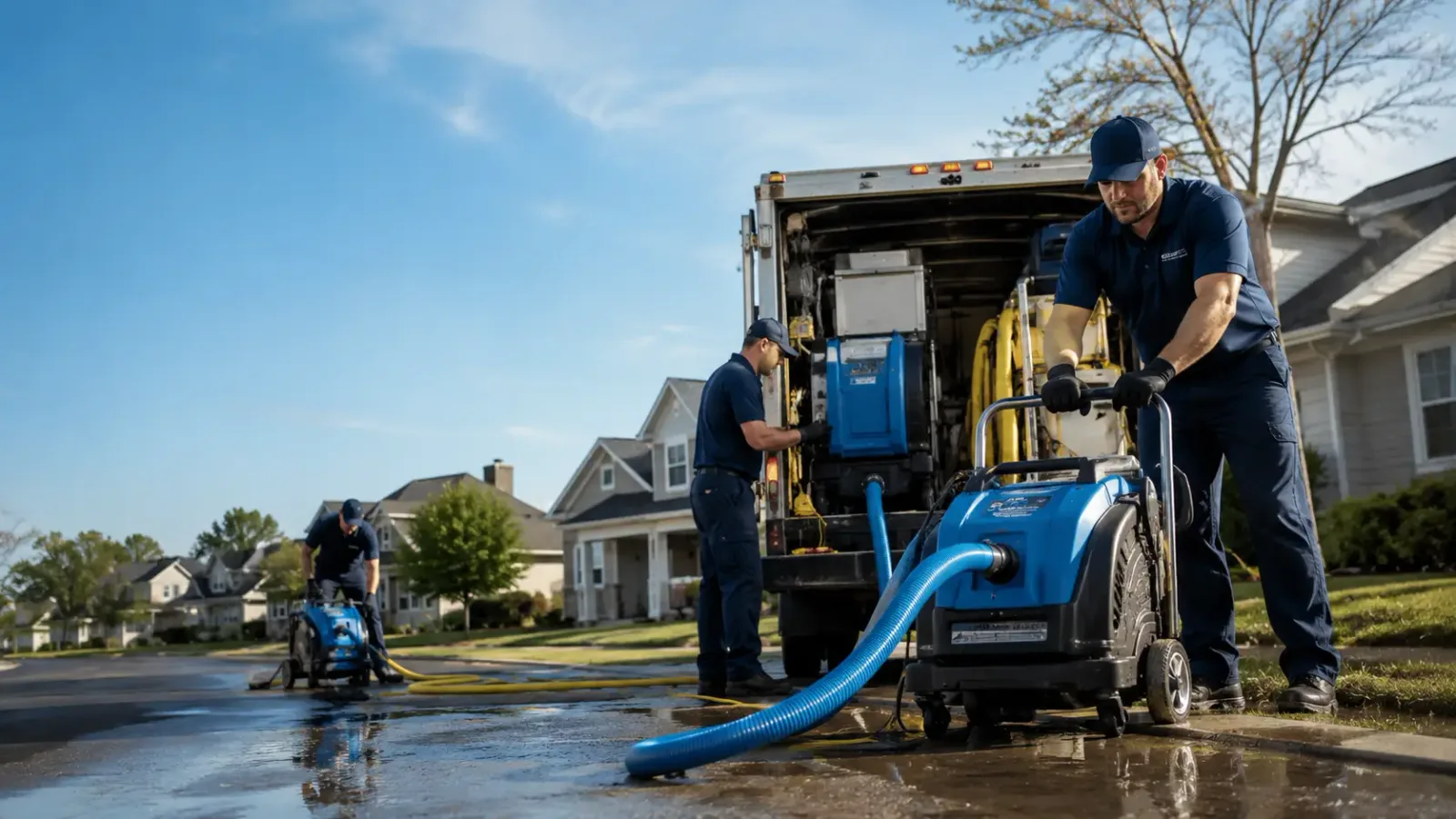 Flood Damage Cleanup in Tussy, OK